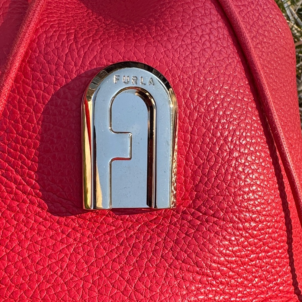 Furla Leather Drawstring Mini Bag - Picture 2 of 6